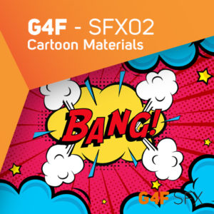 GAF SFX02 – Cartoon Materials