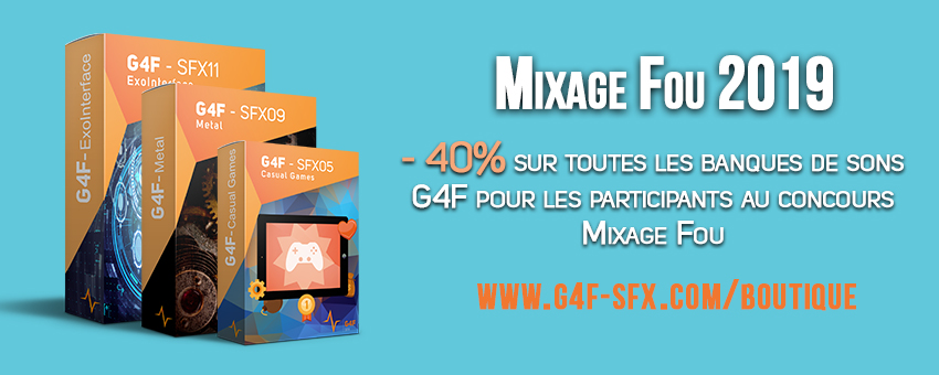 Discount G4F SFX - Mixage Fou 2019